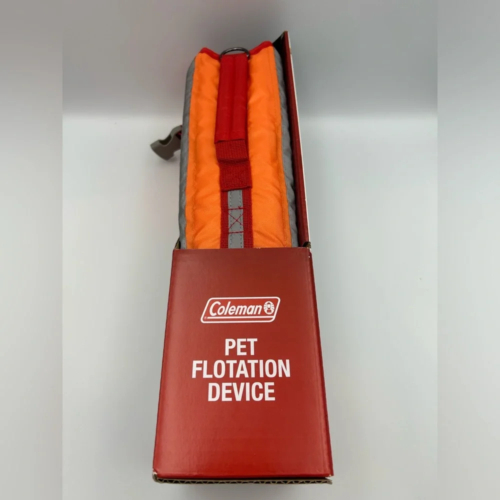 *New* Coleman Pet Flotation Device in Orange and Red - Picture 6 of 7